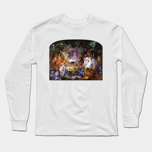 FAIRY BANQUET Wood Fairies Long Sleeve T-Shirt by BulganLumini